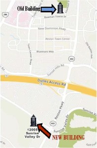 We are just down the road from our current location.